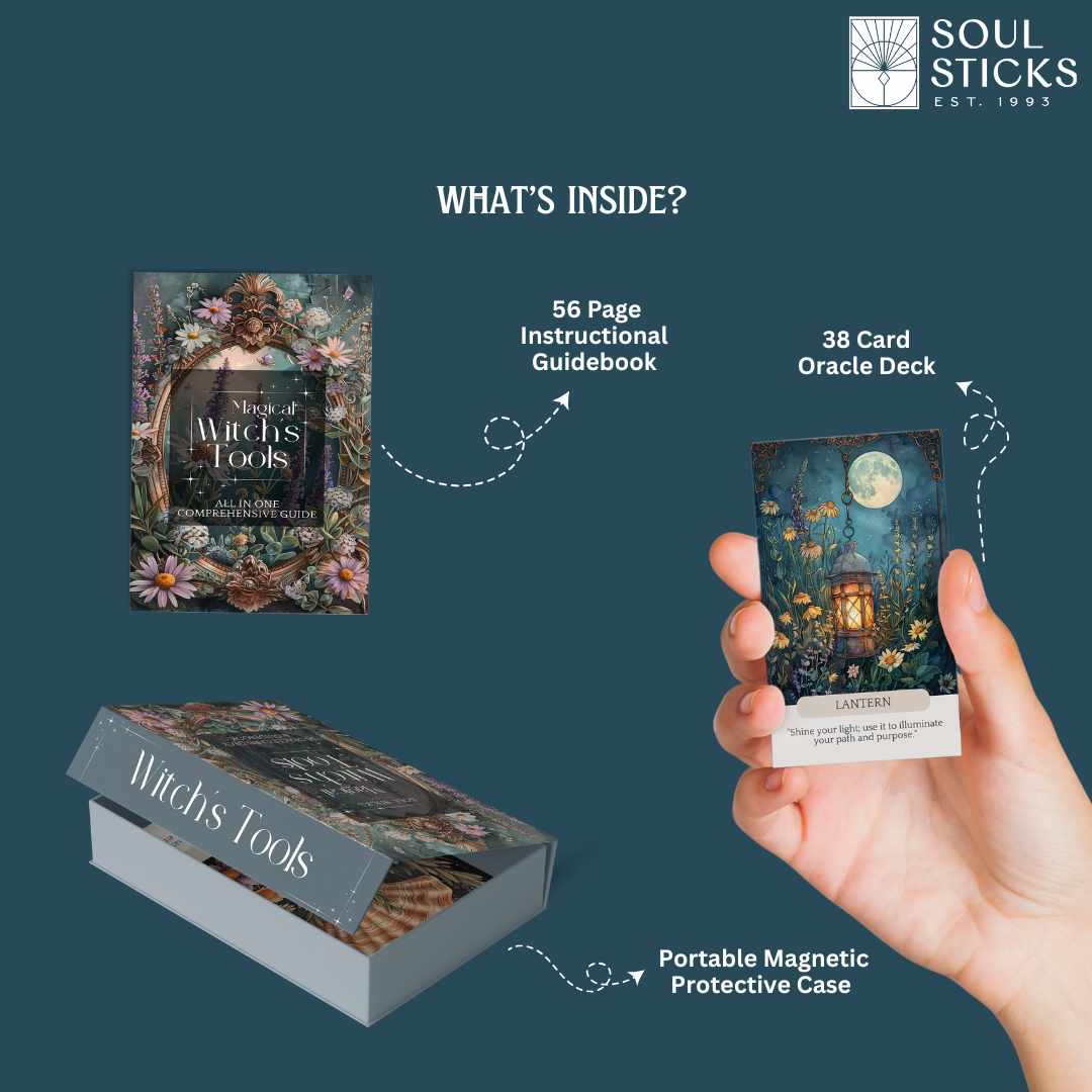 Designs by Deekay Inc. – wholesale Tarot cards – Magical Witch's Tools Oracle Card Deck2