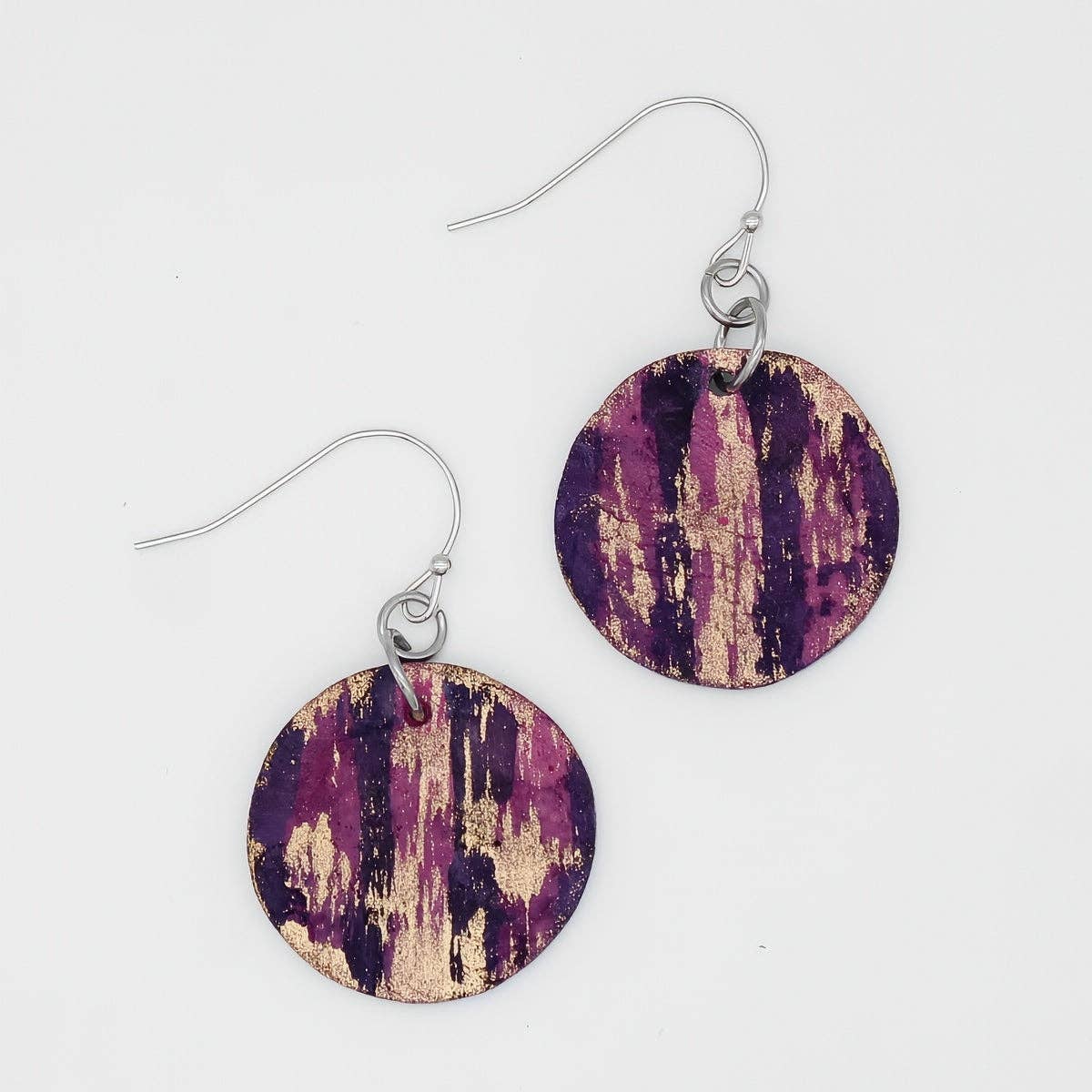 Sylca Designs - Wholesale Dangle Earrings - Purple Evening Maren Earrings3