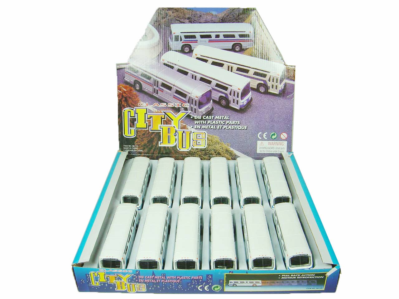 Luna Die-cast Cars - Vendita all'ingrosso Macchinetta/camioncino giocattolo - Bambini  - U.S. BUS Die Cast Car2
