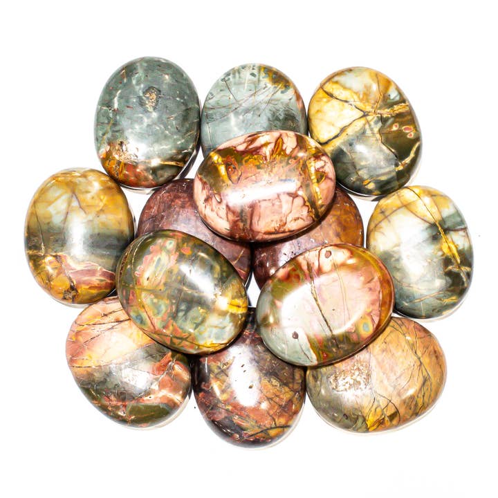 Cherry Creek Jasper Pillows 1/2 KG 1.10lbs for wholesale by Quasar Gems USA