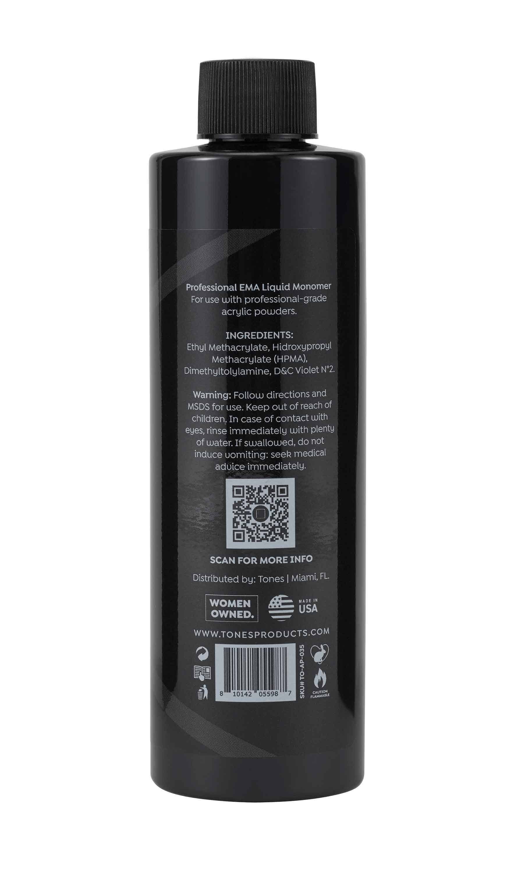 Tones Acrylics | Gels | Nail Art | Nail Tools & Accessories - Wholesale Nailcare Set - Pro Acrylic EMA Monomer8