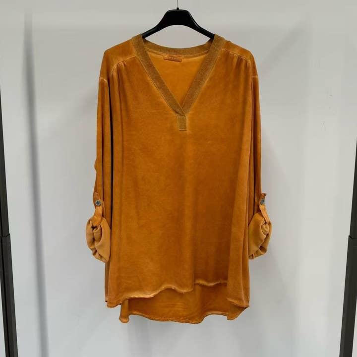 LN-42003 Woman's top for wholesale by CENTO UNO ITALY