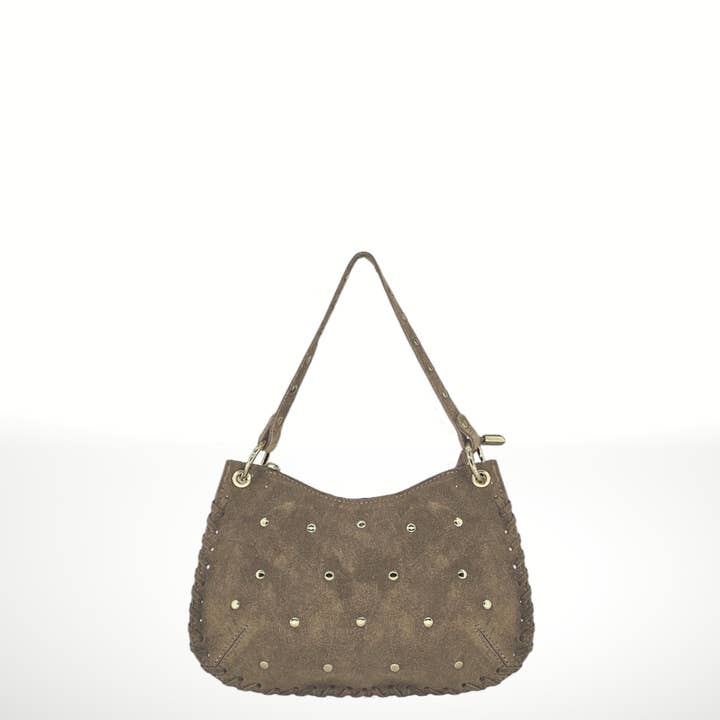 ITALIAN'S LEATHER - Wholesale Shoulder Bag - Women's - Olivia Suede Leather Bag 25101316