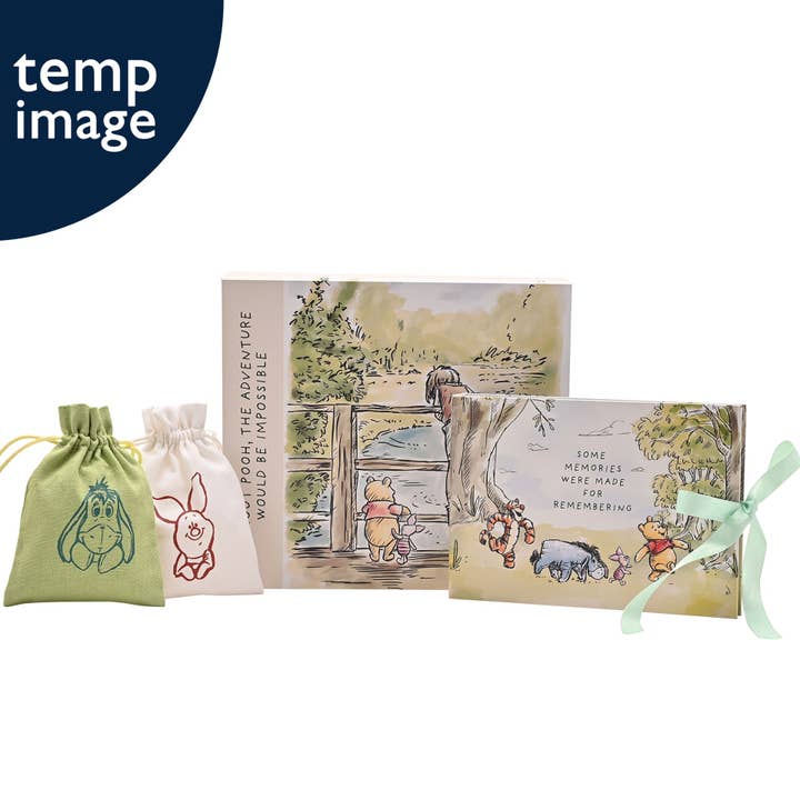 Disney Winnie The Pooh Keepsake Box with Photo Album & Bags for wholesale by WIDDOP and Co.