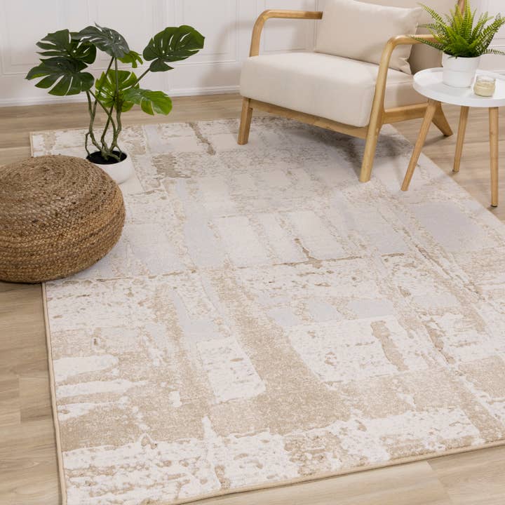 Intrigue Iridescent Distressed Rug for wholesale by Kalora