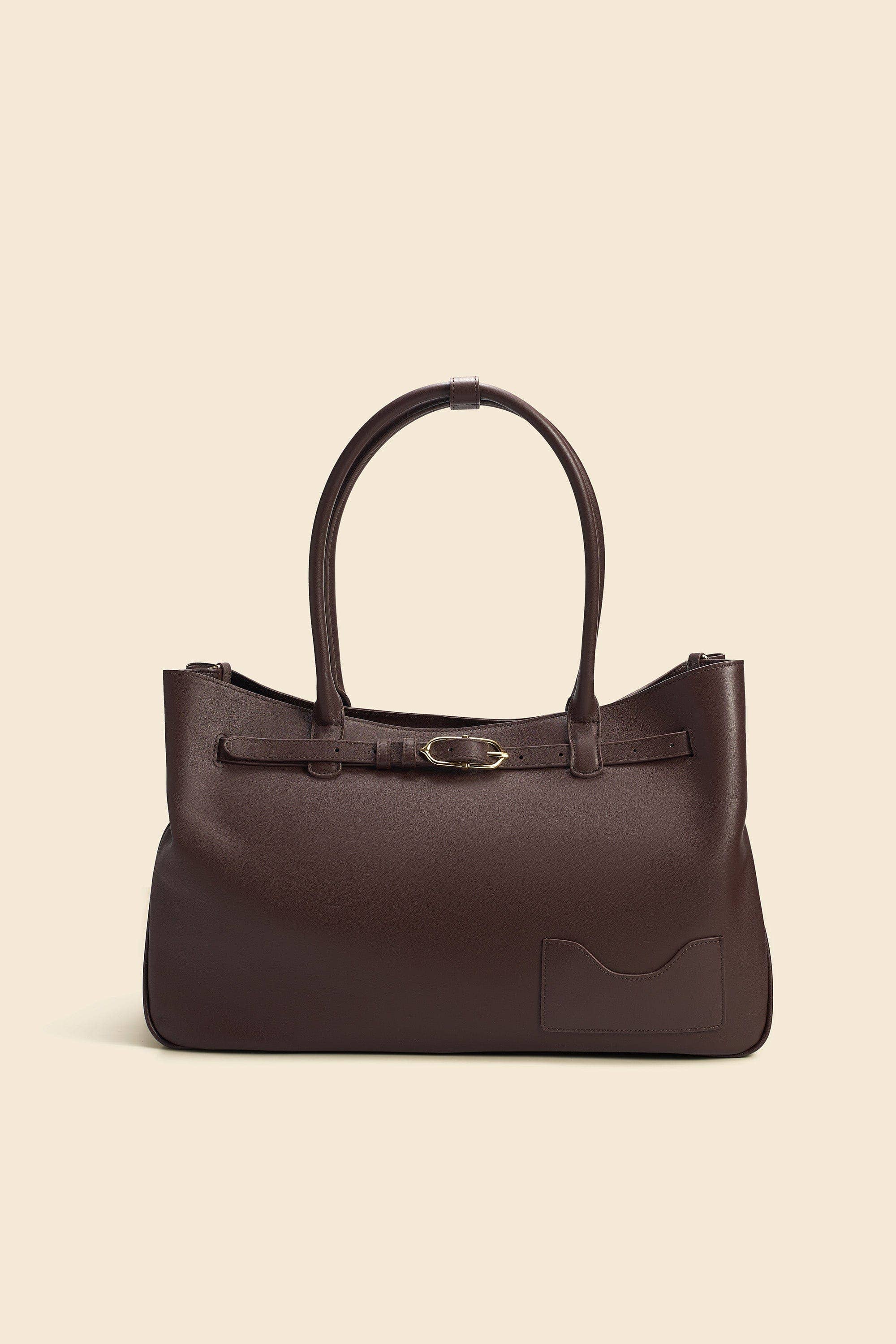 OLEADA - Wholesale Tote Bag - Women's - Marina Tote Chocolate 2