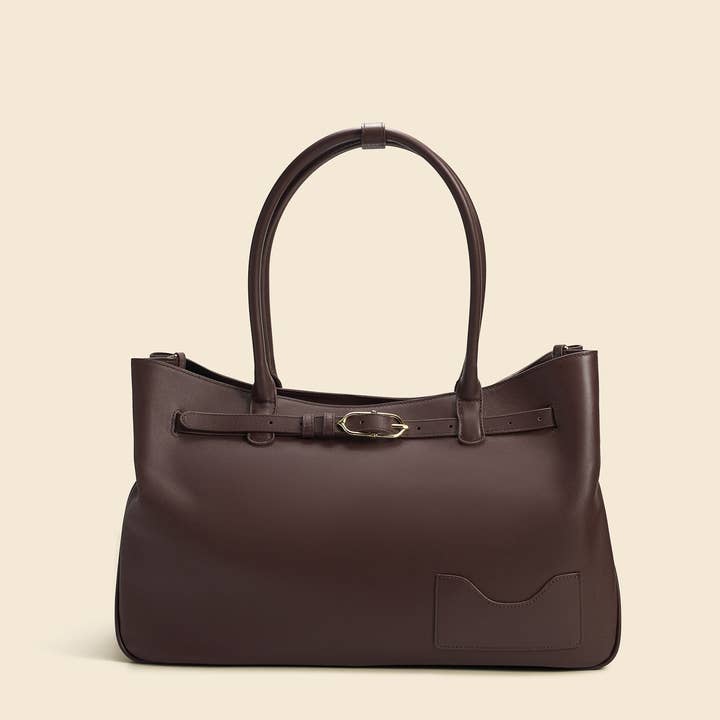 OLEADA - Wholesale Tote Bag - Women's - Marina Tote Chocolate 2