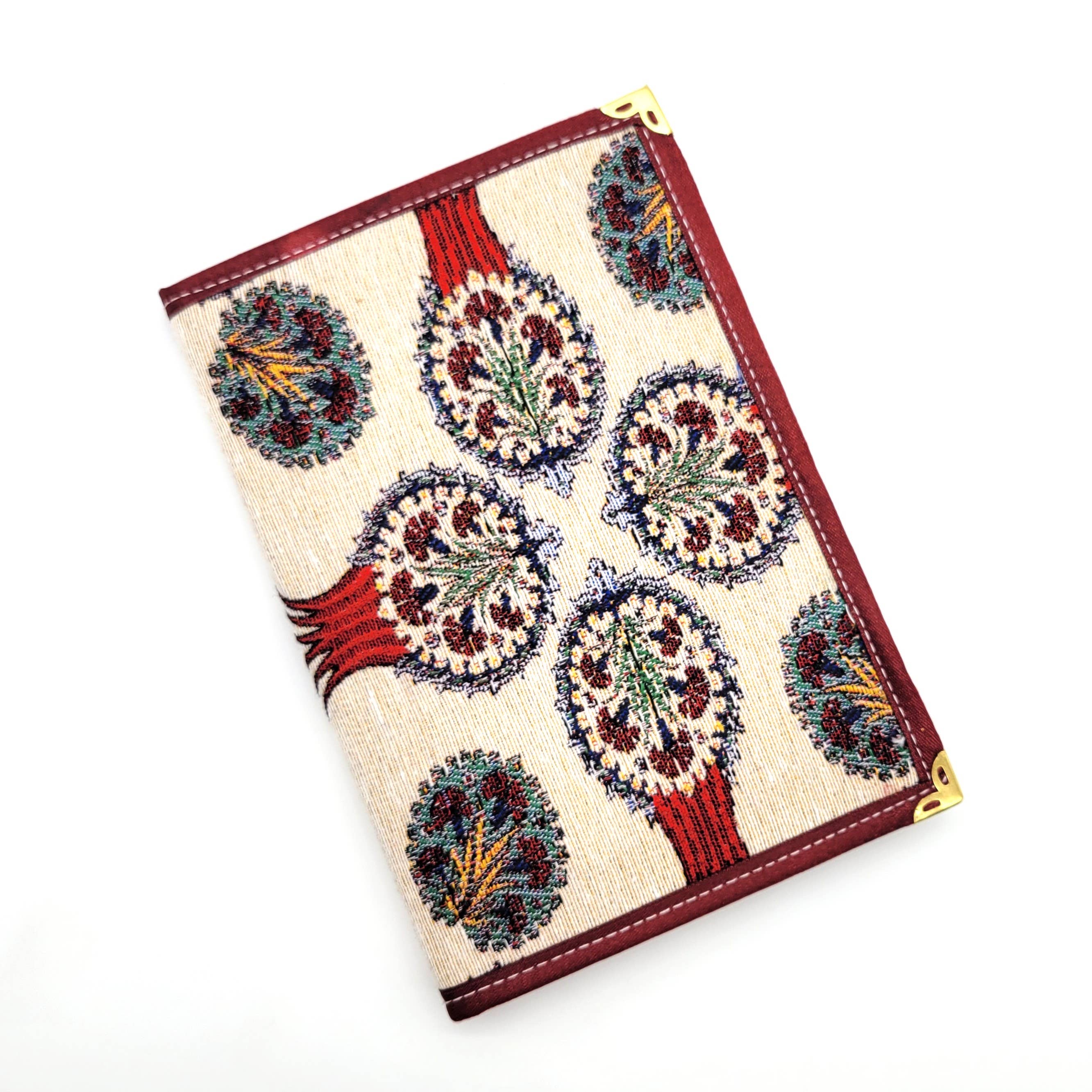 Eclectic Woodchuck - Wholesale Journal/Diary - Floral Tapestry Fabric Covered Journal4