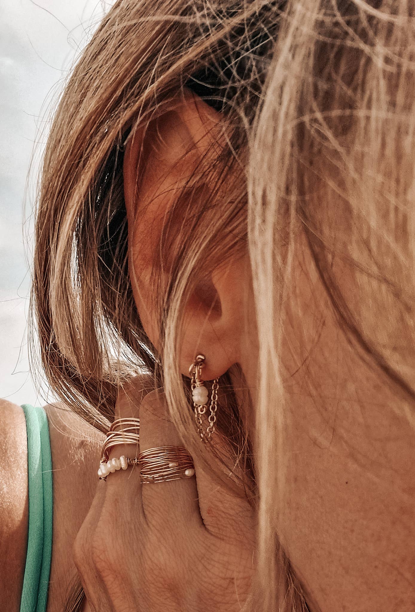 la plagette sauvage - Wholesale Dangle Earrings - “Mini” two earrings (per unit only)1