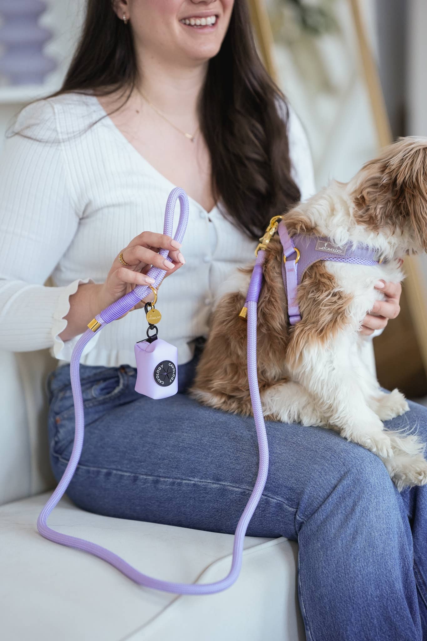 Cavology - Wholesale Pet Harness - Dog - DOG HARNESS EASY-O STEP IN LAVENDER5