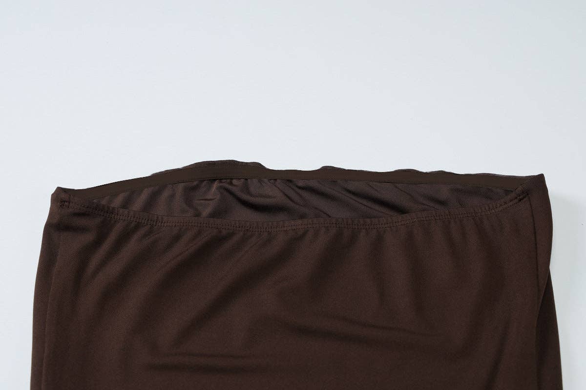 Marayn - Wholesale Dress - Women's - 2025 NEW Elegant Strapless Dress European Style Chic  Sexy20