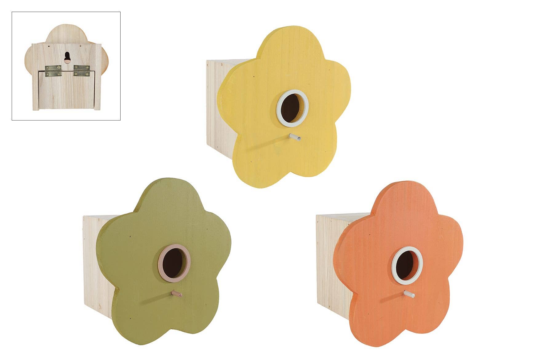 DRYdecorations – Großhandel Vogelhäuser – Vogelhäuschen in Blumenform0