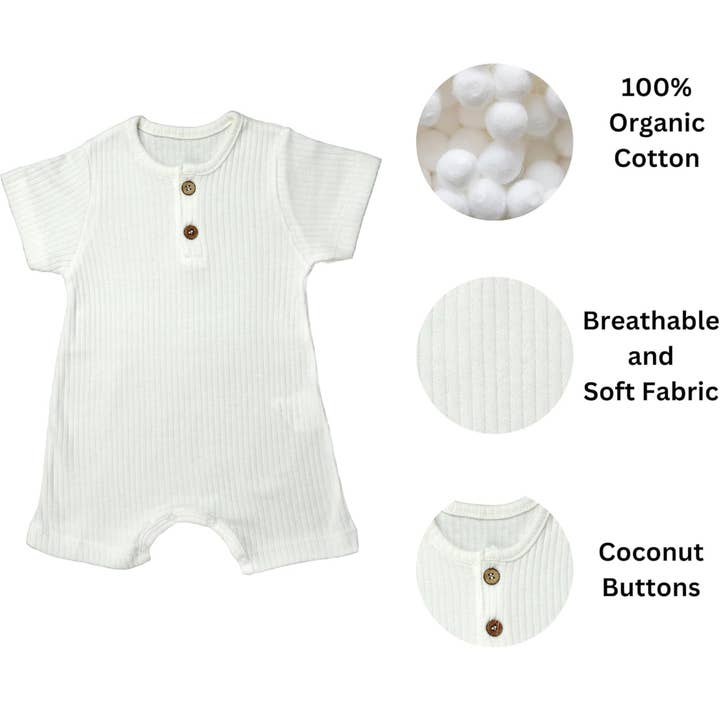 Himmelberg Baby - Wholesale Bodysuit (Non-Footed) - Baby - Organic Cotton Ribbed Rompers for Newborns