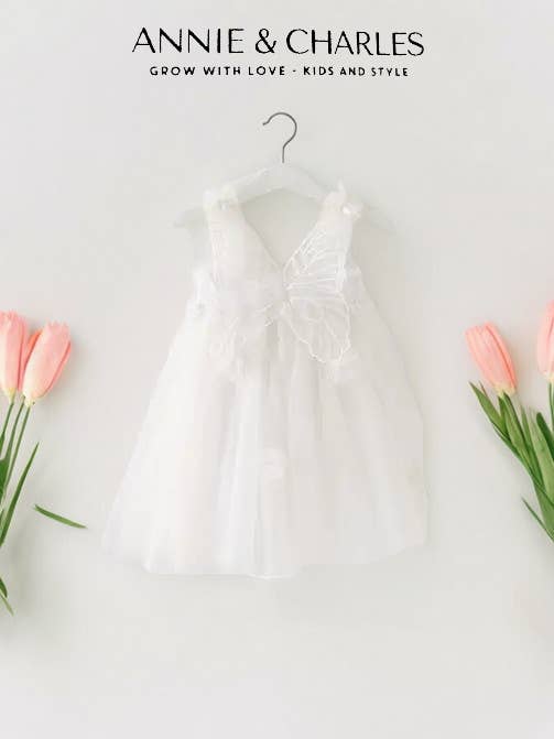 Annie & Charles – wholesale Dress – Baby – Annie & Charles® tulle dress PAPILLON14