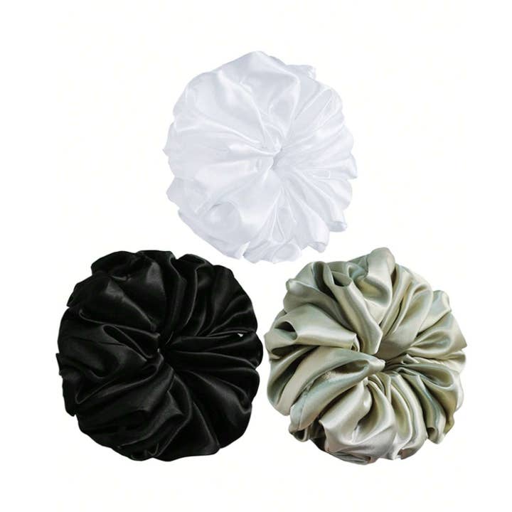 Hair bow Scrunchie Mega set of 3 for wholesale by Sansira Jewelry