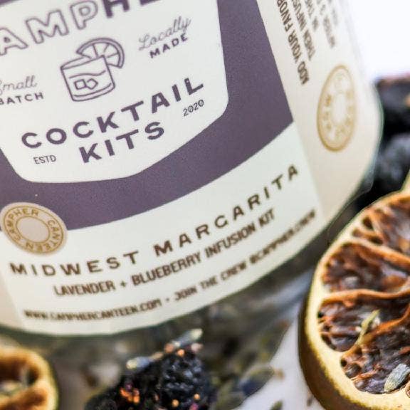 campHER - Wholesale DIY Drink Kit - Midwest Margarita | Blueberry & Lavendar1