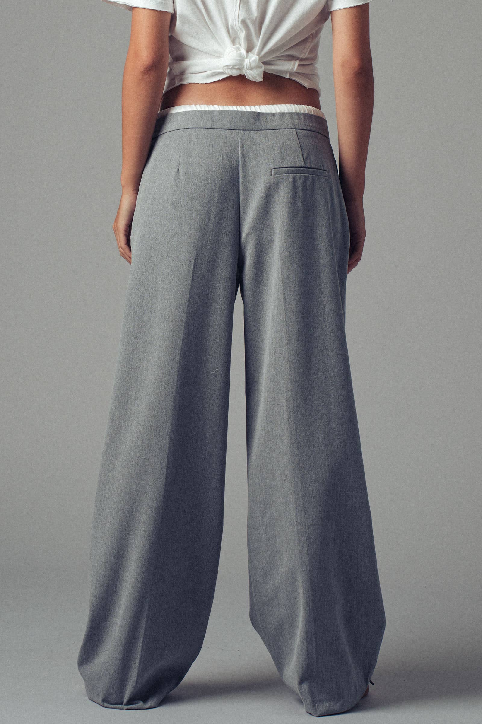 Urban Daizy - Wholesale Pants - Women's - Relaxed Wide-Leg Drawstring Trousers14