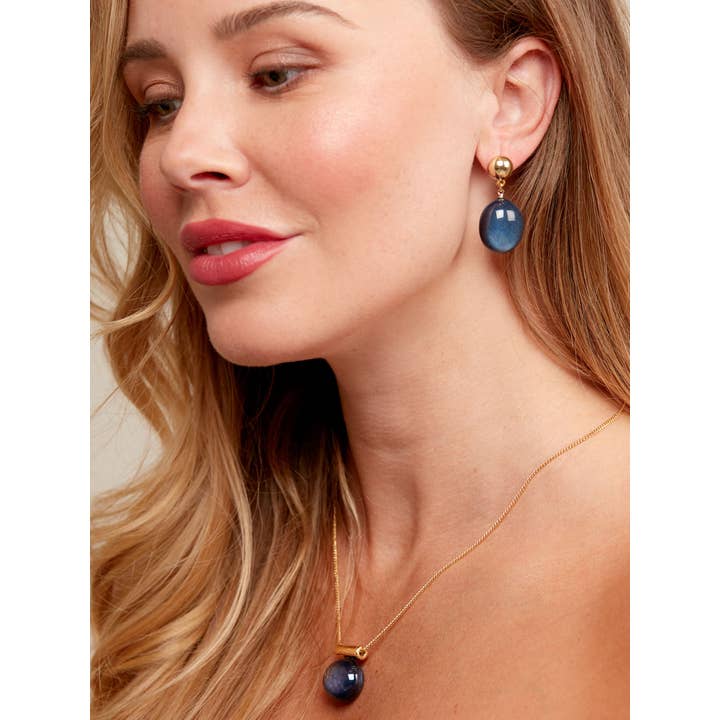 ZENZII Jewelry - Wholesale Dangle Earrings - Glistening Pebble Drop Earring