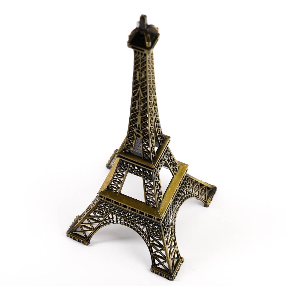 Factory Direct Craft - Wholesale Decorative Tabletop Object - Paris France Eiffel Tower Statue - Select Size 3