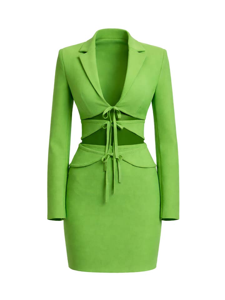 Bandage Cut Out Slips Top og Nederdelsæt for engroshandel hos RIVIR