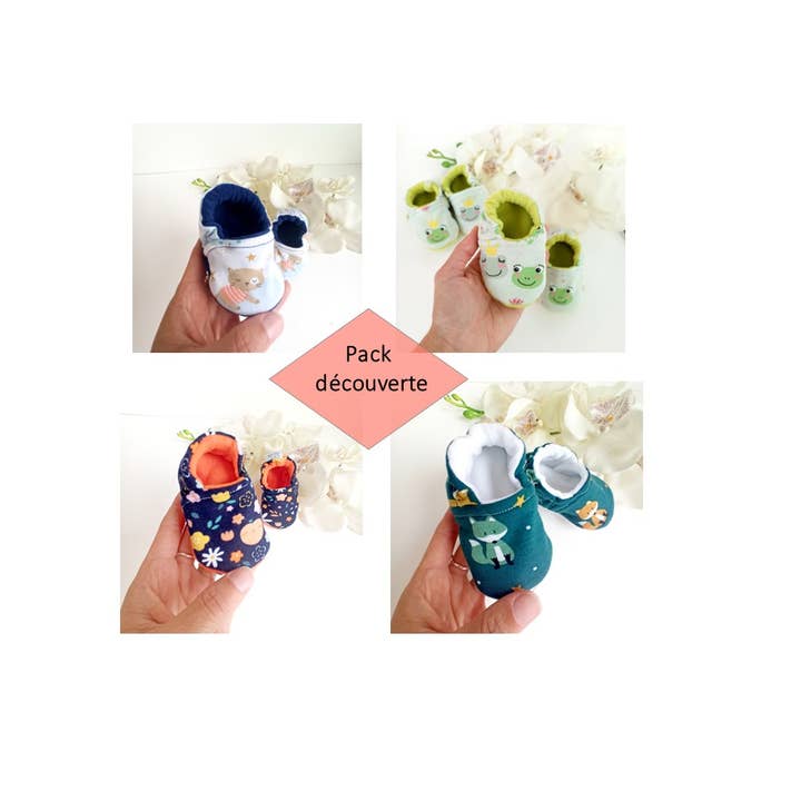 “Tiger and Koala” slippers pack (Copy) for wholesale by Little Miss Tomatoes