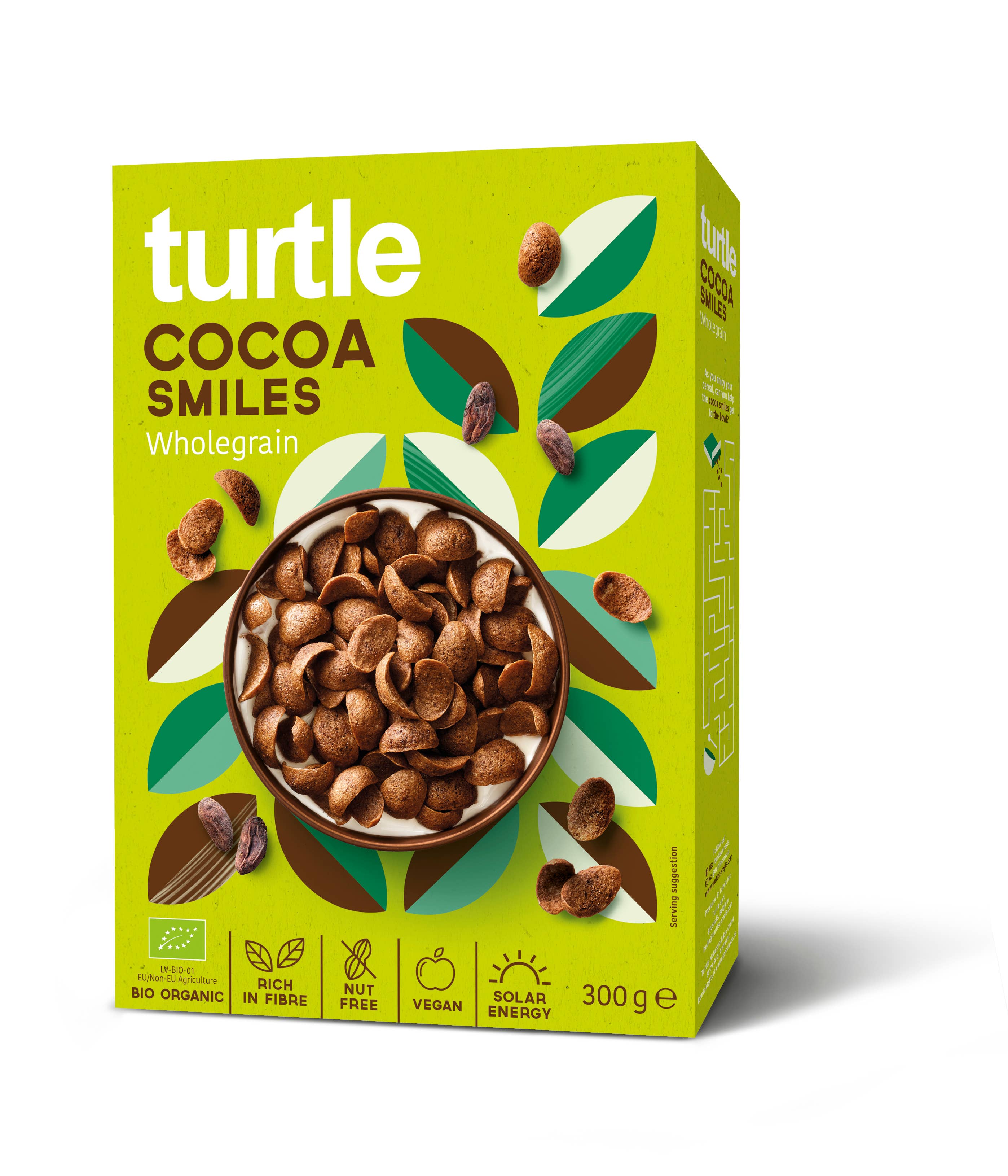 Turtle - Better Breakfast - Vendita all'ingrosso Cereali - Cocoa Smiles cereali al cacao integrali
