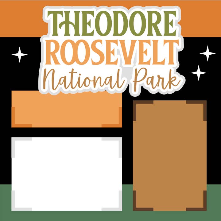 Parco nazionale Theodore Roosevelt per la vendita all'ingrosso da parte di Scrapbook Concierge