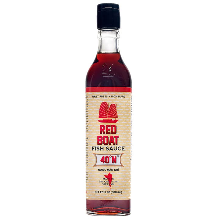 40°N Fish Sauce 500ml for wholesale by Red Boat Fish Sauce