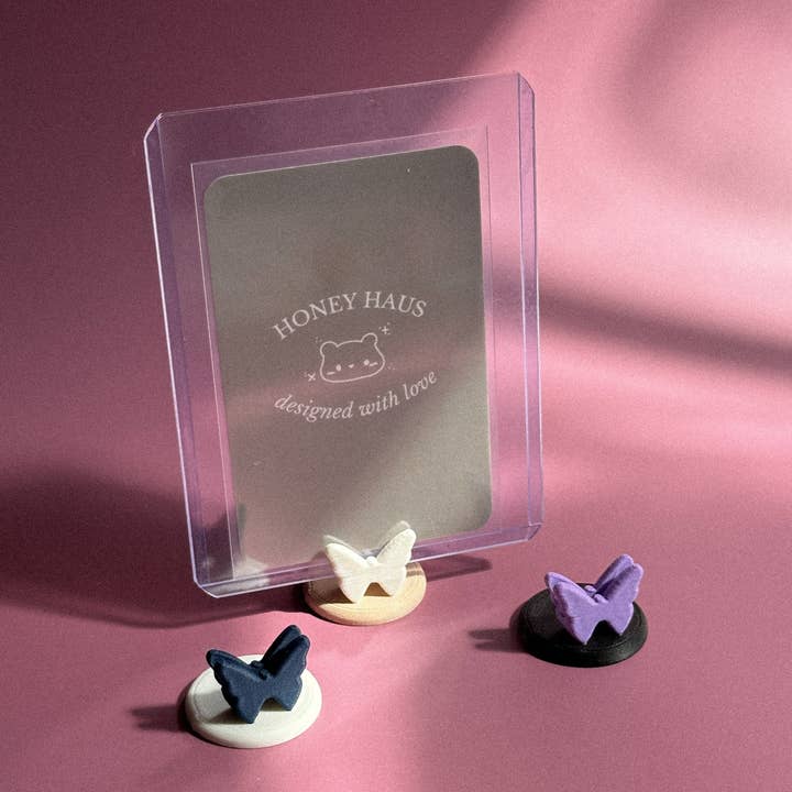Butterfly Charm Polaroid / Toploader Holder for wholesale by Honey Haus