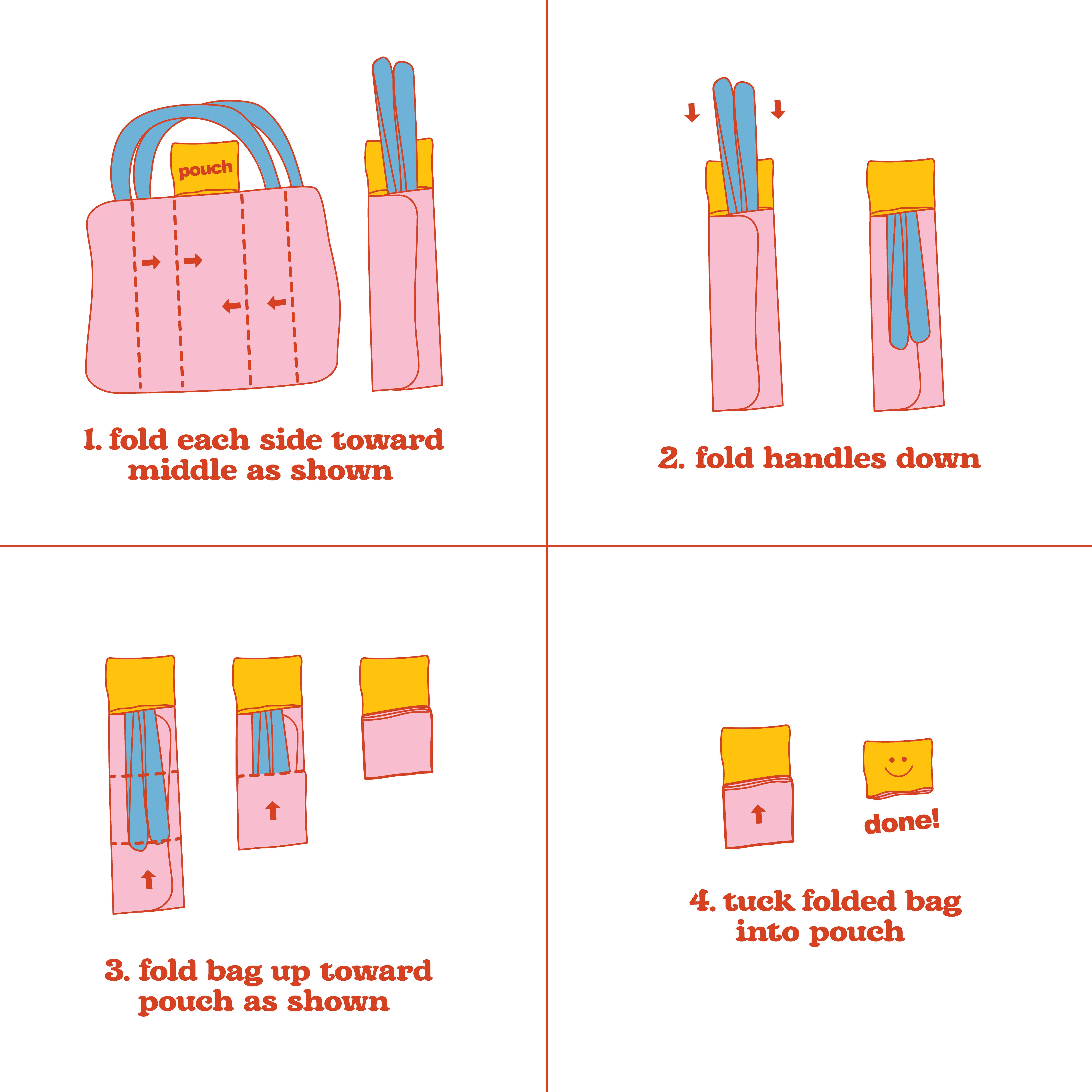 Krystan Saint Cat - Wholesale Grocery/Shopping Bag - Nothing Matters Frog Fold-Up Reusable Grocery Bag6