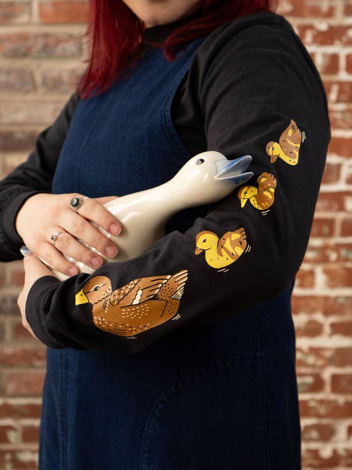 Black Ducklings Long Sleeve Tee for wholesale on Faire