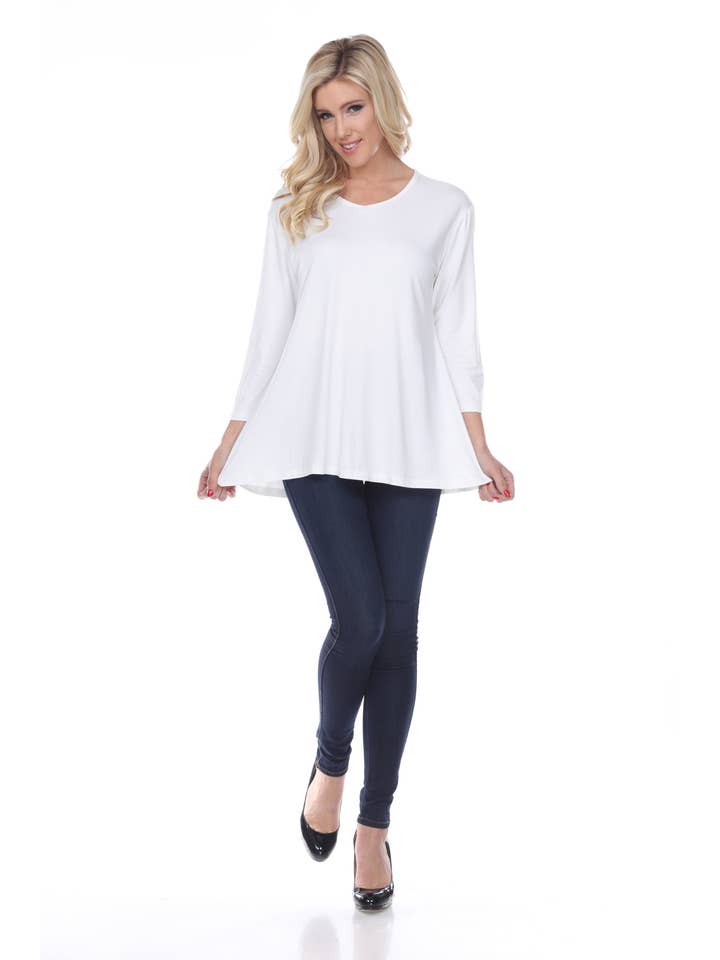 Rising International Inc - Wholesale Tunic - Women's - Women 3/4-sleeve tops (KD2044W)