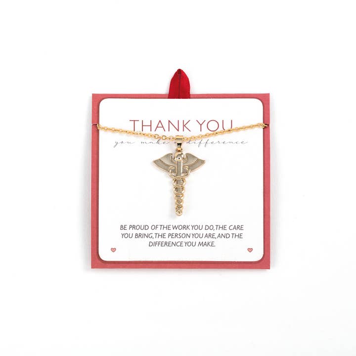 Gold Sale - Nurse Pendant Necklace for wholesale on Faire1