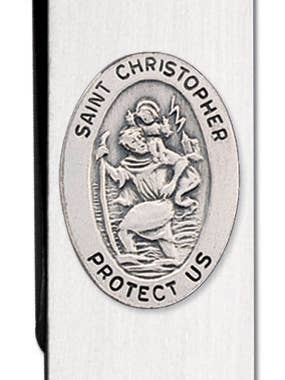 Geldklammer - St. Christopher für den Großhandel von H.J. SHERMAN COMPANY, INC.