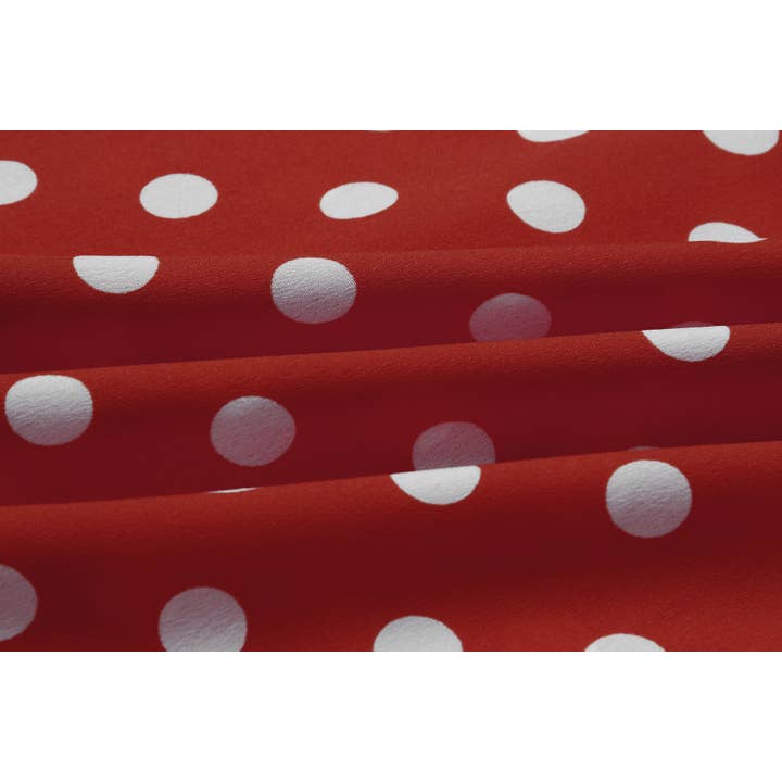 Sharon Tatem Fashion LLC - Wholesale Dress - Women's - Dress Sexy Boho Beach Sundress Women Floral Printed Polka Dot15