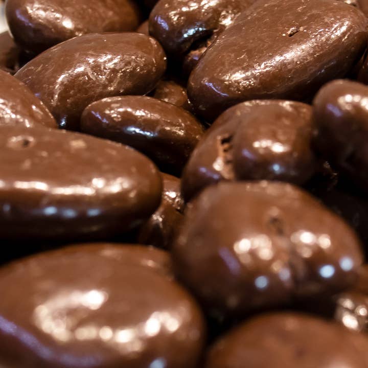 Milk Chocolate Pecans - 25 lb Bulk Case for wholesale by Oliver Pecan Co.