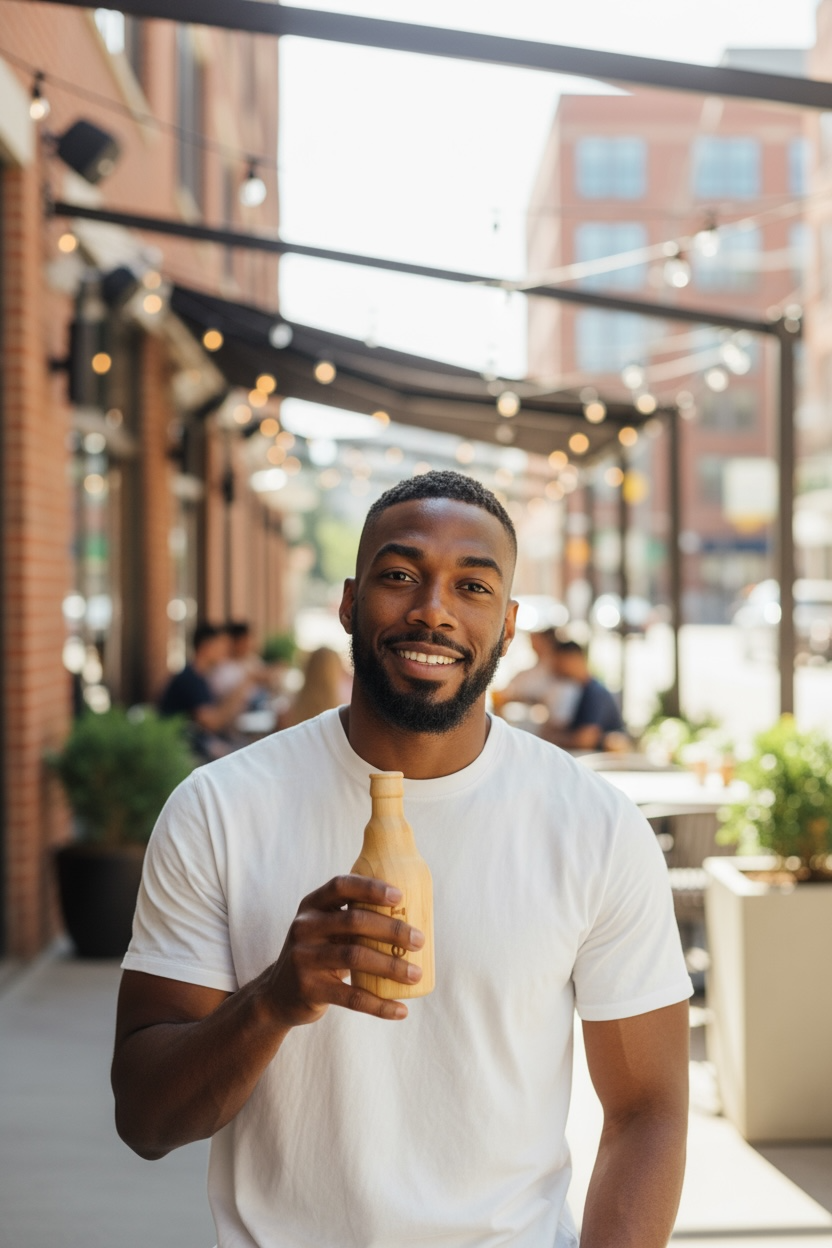 Bamboo Switch - Vente Ouvre-bouteille/tire-bouchon - Décapsuleur en bambou | Cadeau de Noël pour homme2