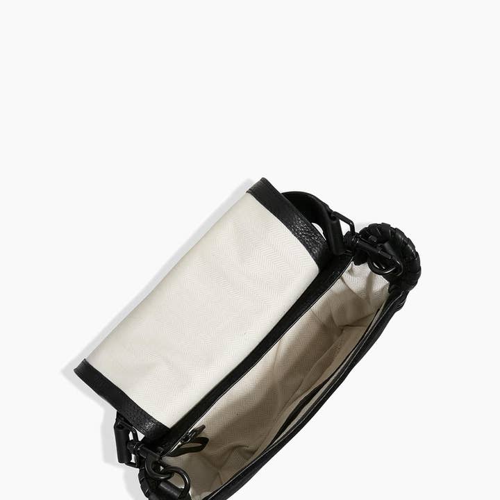 Black Suede All For Love Saddle Crossbody for wholesale on Faire3