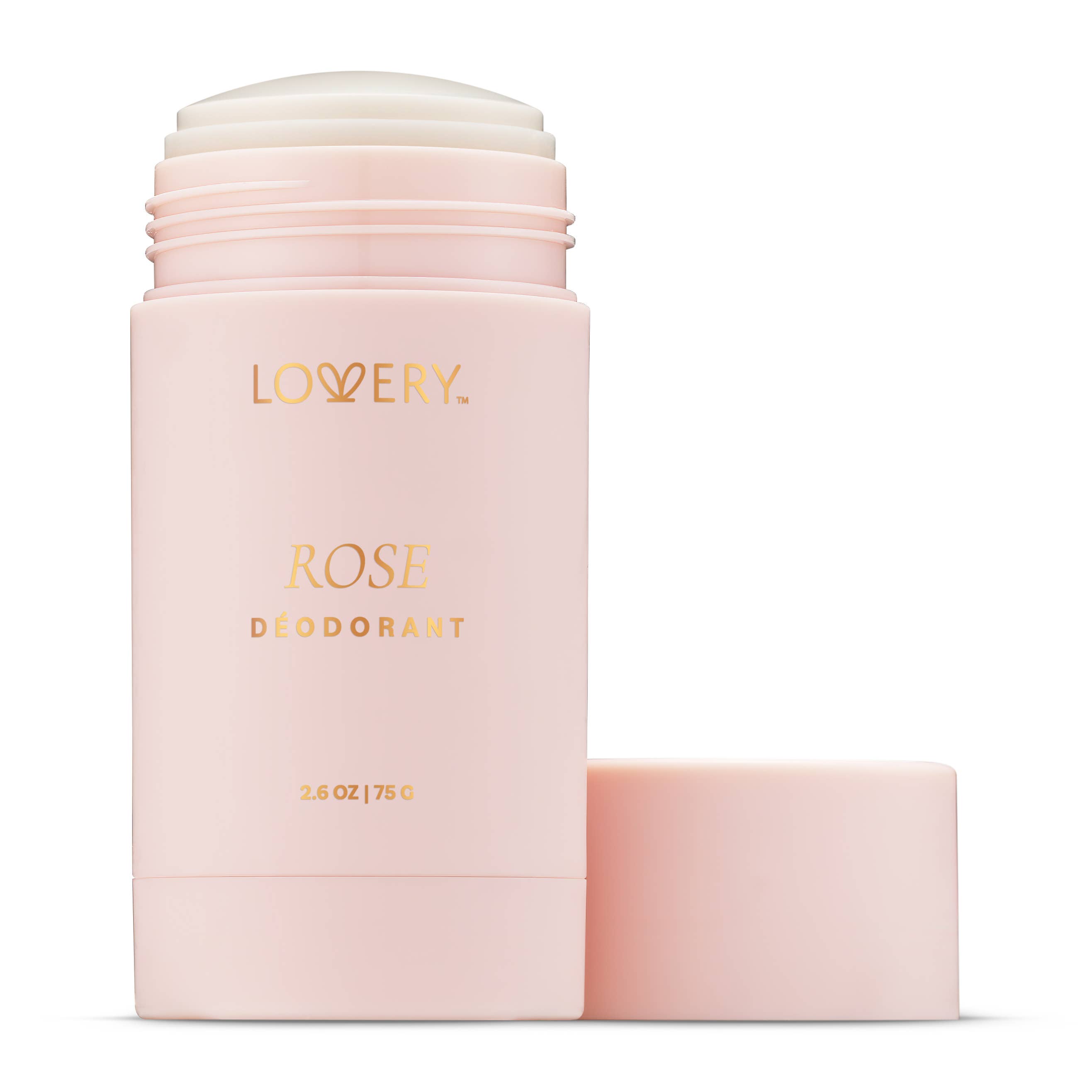 Lovery - Wholesale Deodorant - Women's - Vanilla, Coconut, Rose, Womens Unscented Aluminum Free - 4pc6