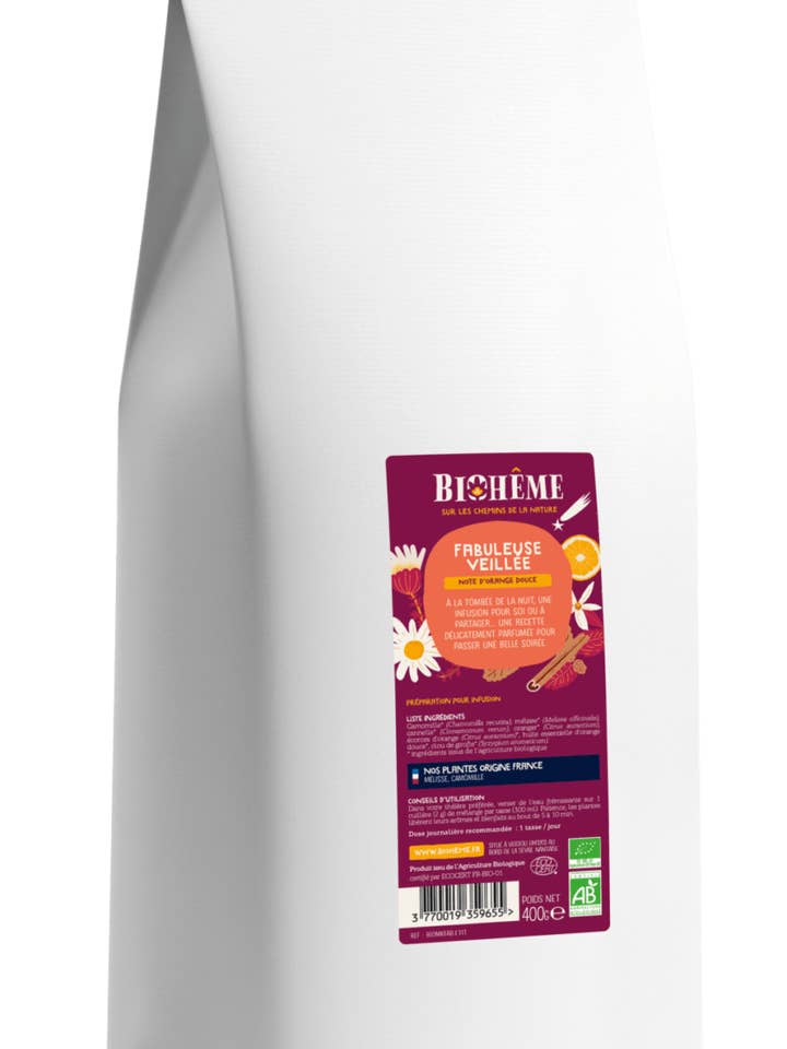 Fabulous Infusion Evening - Bulk Kilo for wholesale by Biohême