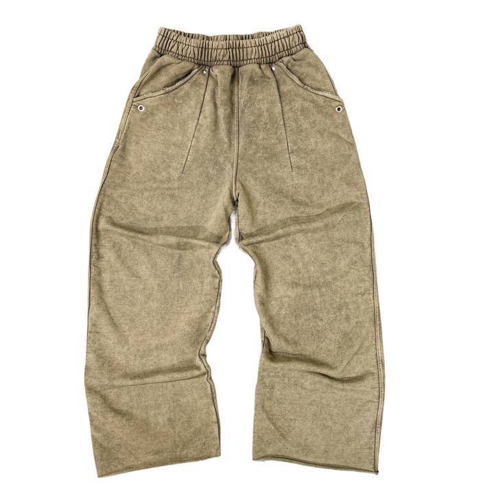 Vintage Olive SWEATPANTS for wholesale by Klenam