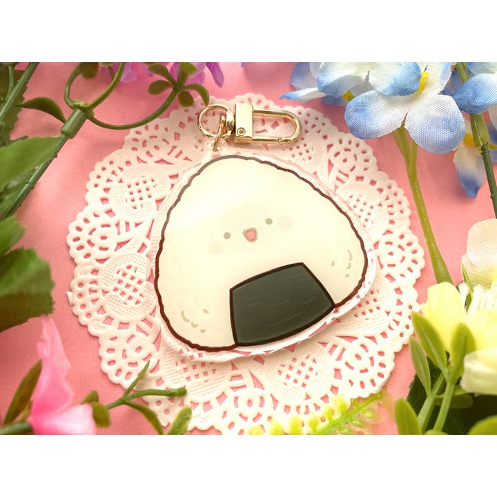 Lilimoon - Wholesale Keychain - Women's - Onigiri Rice Ball Keychain Bag Charm Kawaii Drink Food Snack2