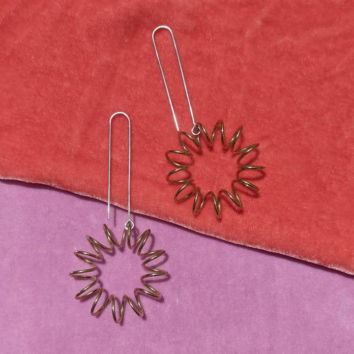 endless loop earrings for wholesale by becca compton jewels