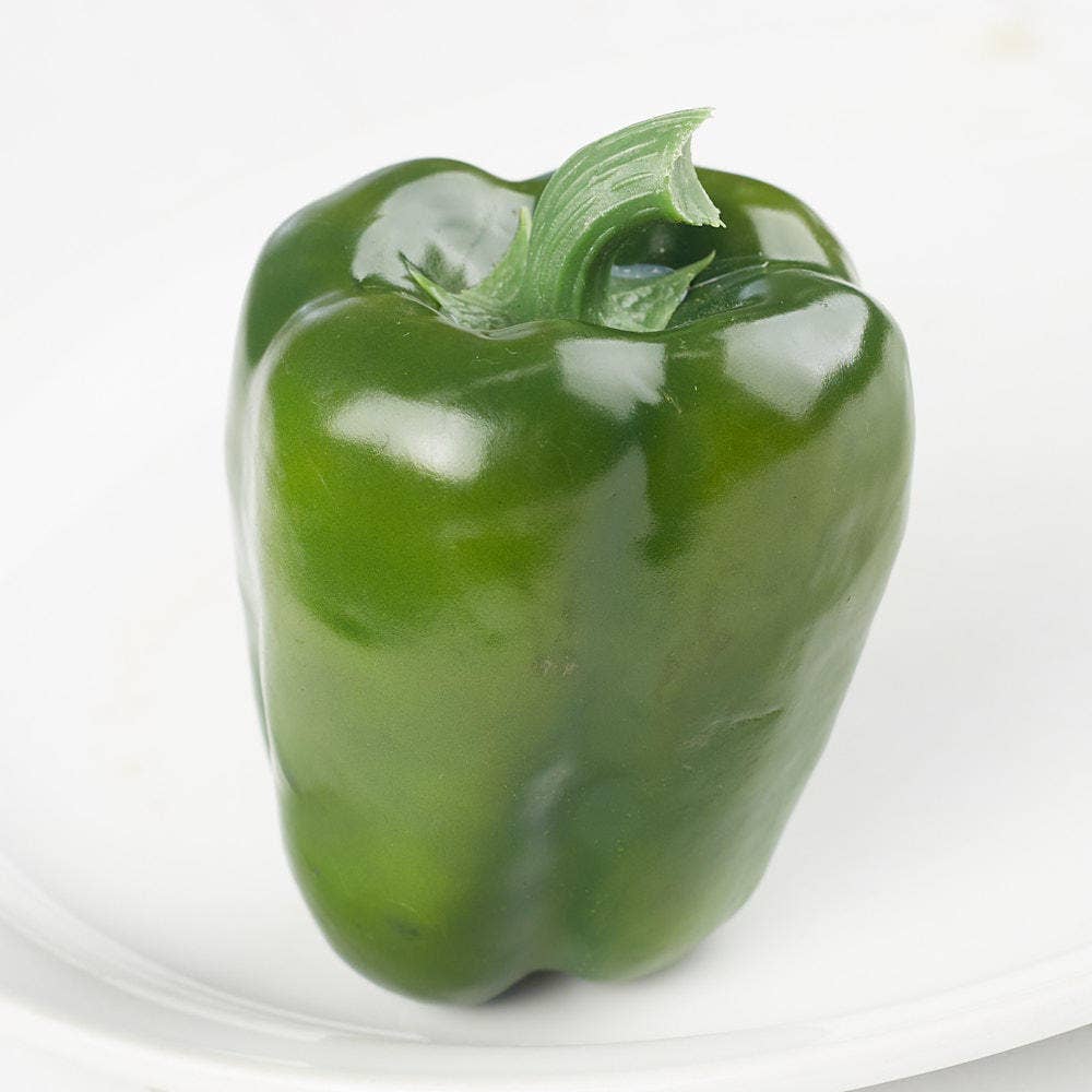 Factory Direct Craft - Wholesale Artificial Flowers - 3" x 2-3/4" Dia.- Artificial Bell Peppers  - Choose Color 0