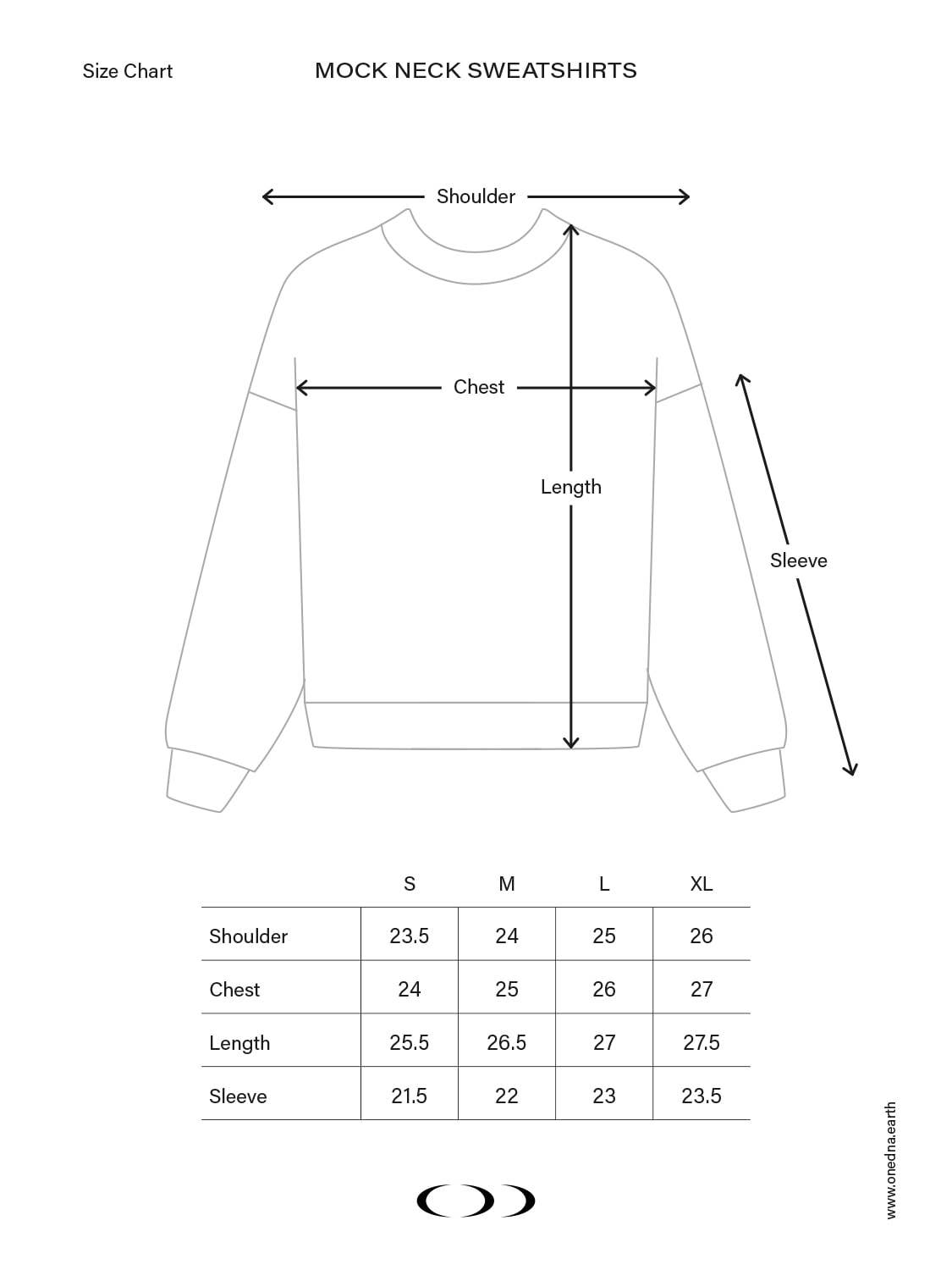 ONE DNA - Wholesale Sweatshirt - Unisex - Mock Neck Sweatshirt Navy2