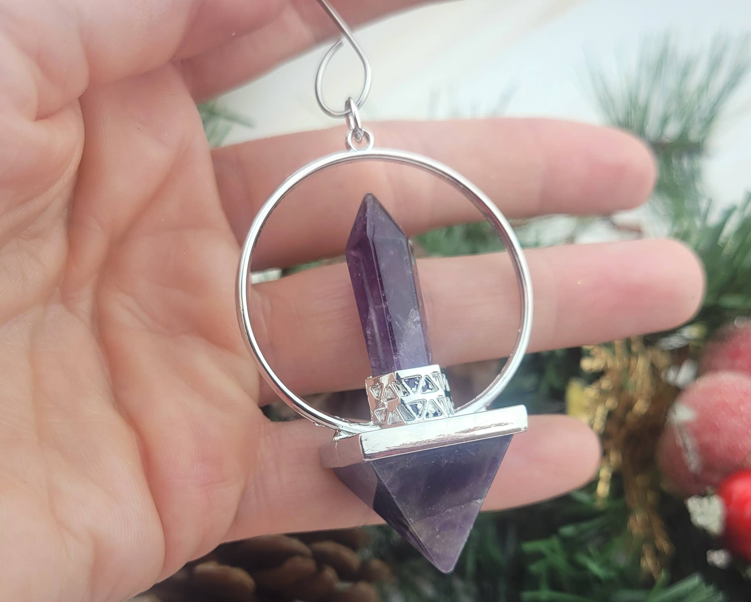 WonderLight Jewelry - Vendita all'ingrosso Decorazione - Ornamenti natalizi geometrici in cristallo - Regali di affermazione4