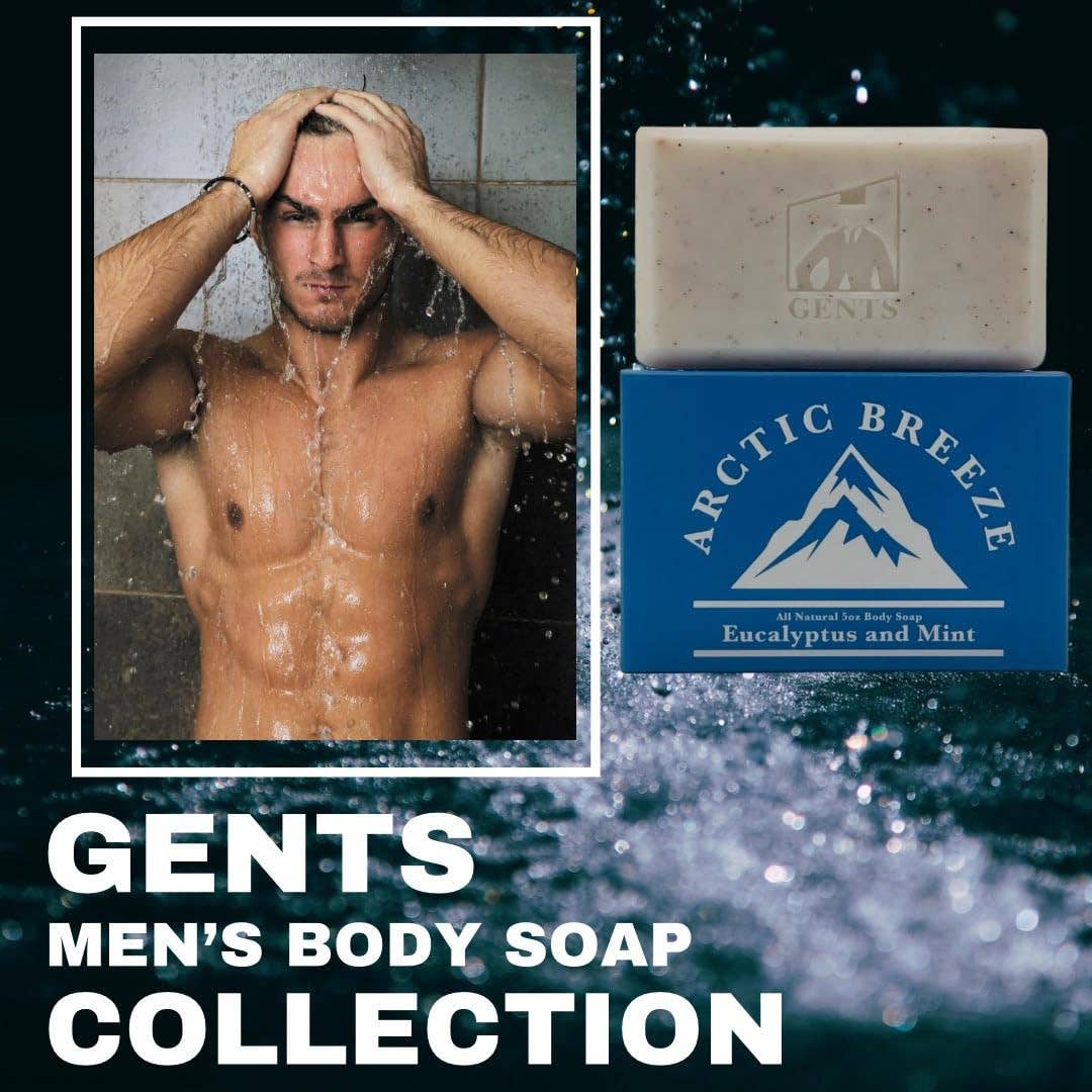 GENTS FINE GROOMING PRODUCTS - Vente Pain de savon – homme - Savons pour le corps GENTS 142 g 5 parfums naturels différents16