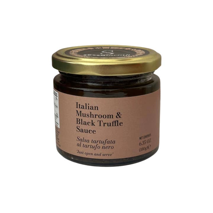 Naomi's Happy Place Shop - Wholesale Sauce - Italian Mushroom & Black Truffle Sauce - 6.35 oz.