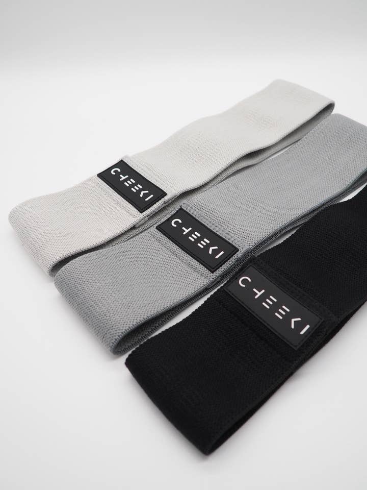 Set di bande di resistenza | sfumature di grigio per la vendita all'ingrosso da parte di Cheeki Collection