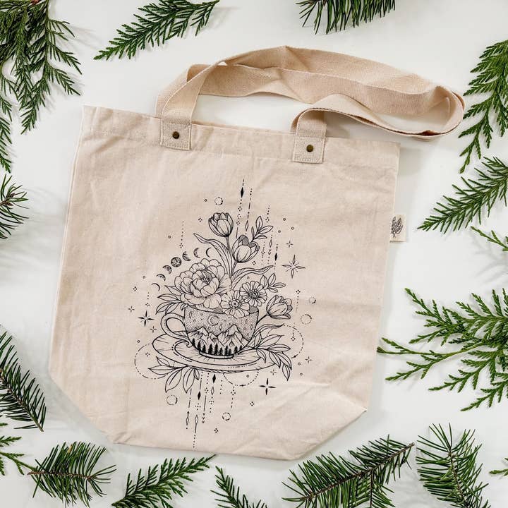 Sac fourre-tout/tasse à thé/sac à provisions réutilisable pour la vente par Your Green Kitchen